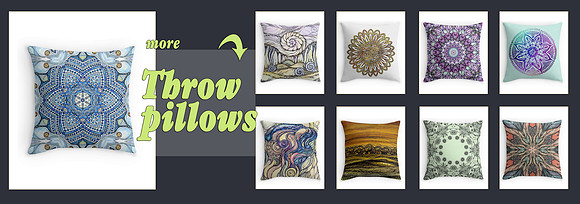 Throw pillowst PB