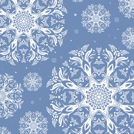 winter mandala