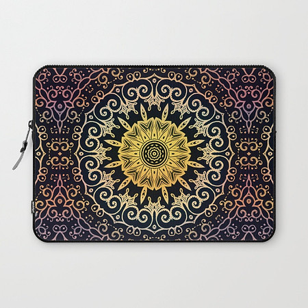 orange-on-the-dark-pattern-laptop-sleeves