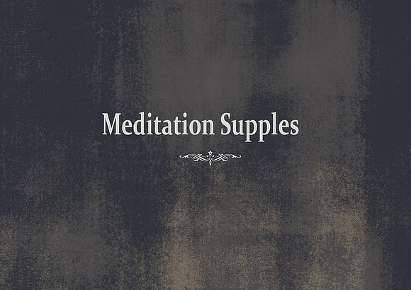 Meditation Supplies