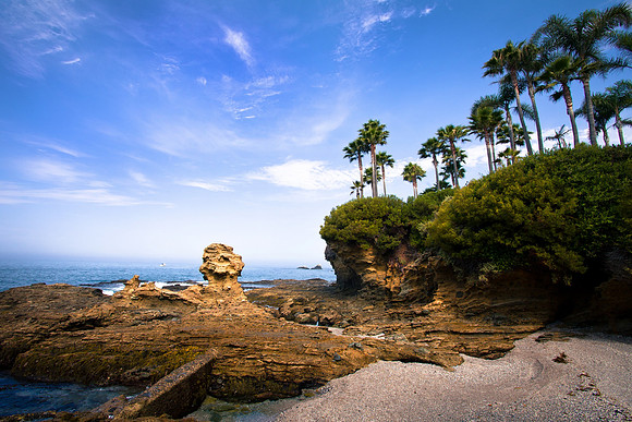 Summer morning at Laguna Beach