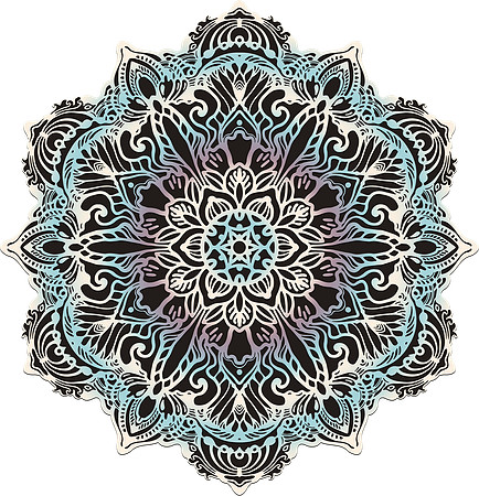 Mandala V stiker