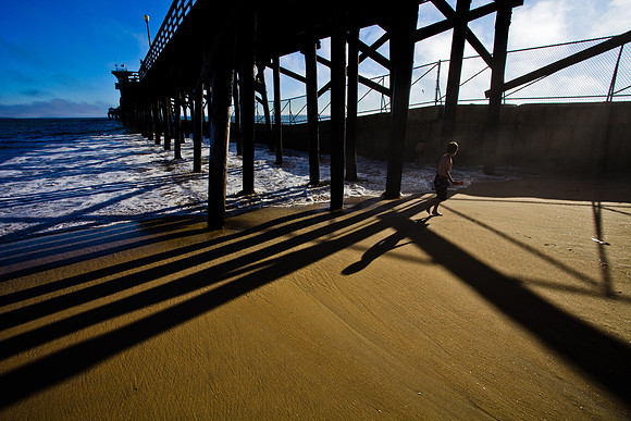 Summer evening in Seal Beach