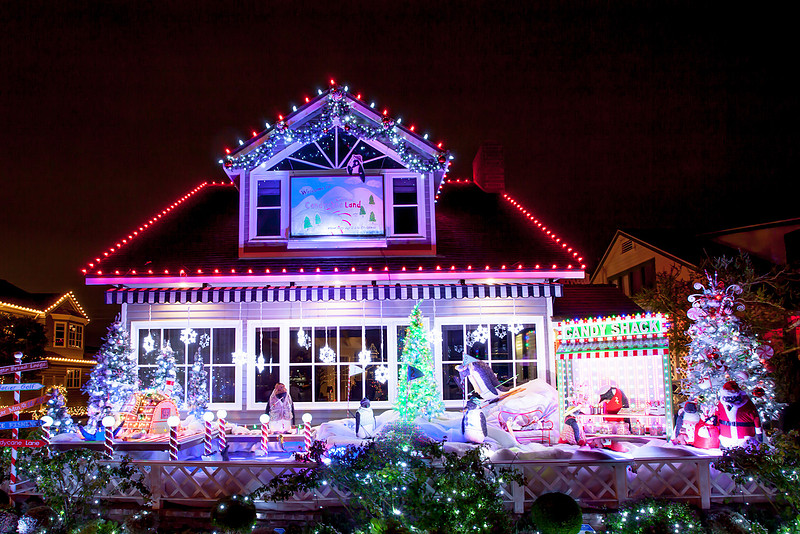Sviatlana Kandybovich Graphics & Photo Christmas Lights on Balboa