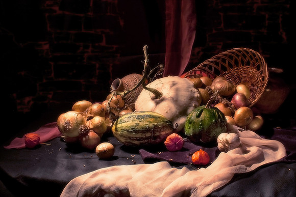Still life with pumkin
